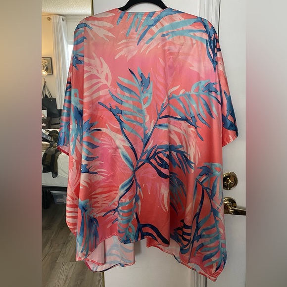 Nordstrom Multi Print Pink Kimono - Picture 2 of 3
